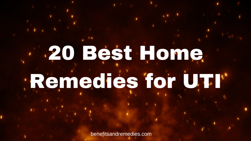 home remedies for uti